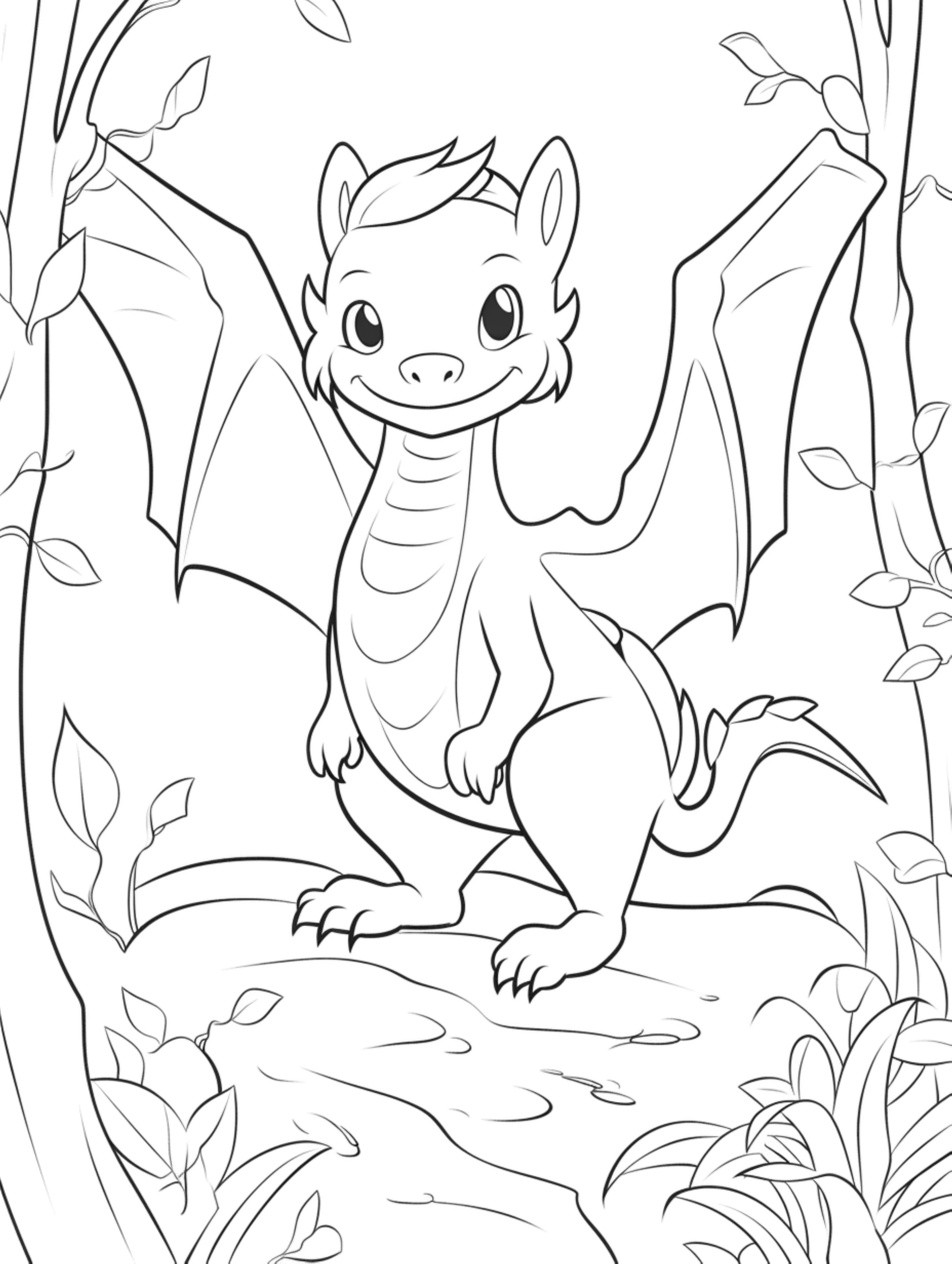 chinese dragon coloring pages